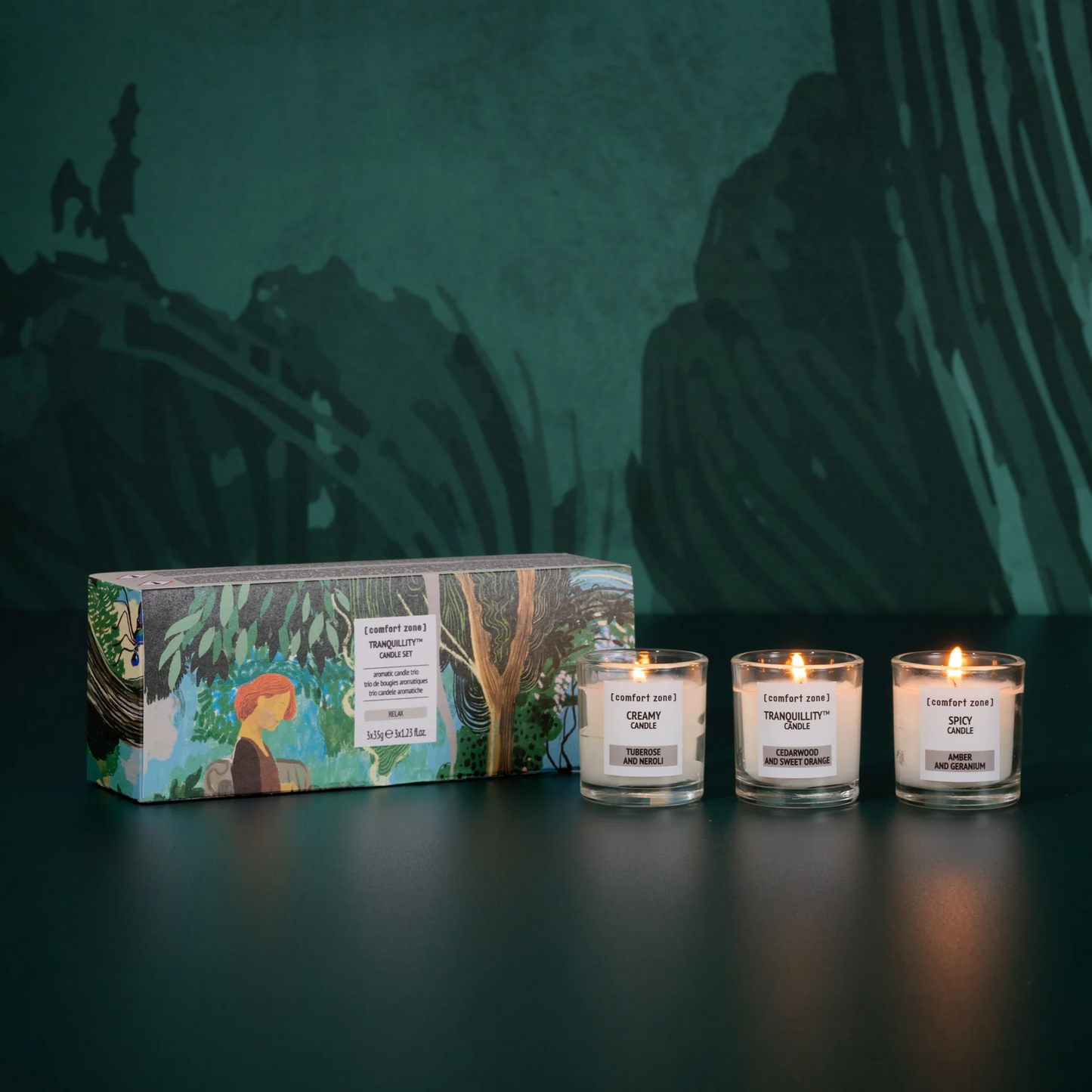 TRANQUILLITY CANDLE SET