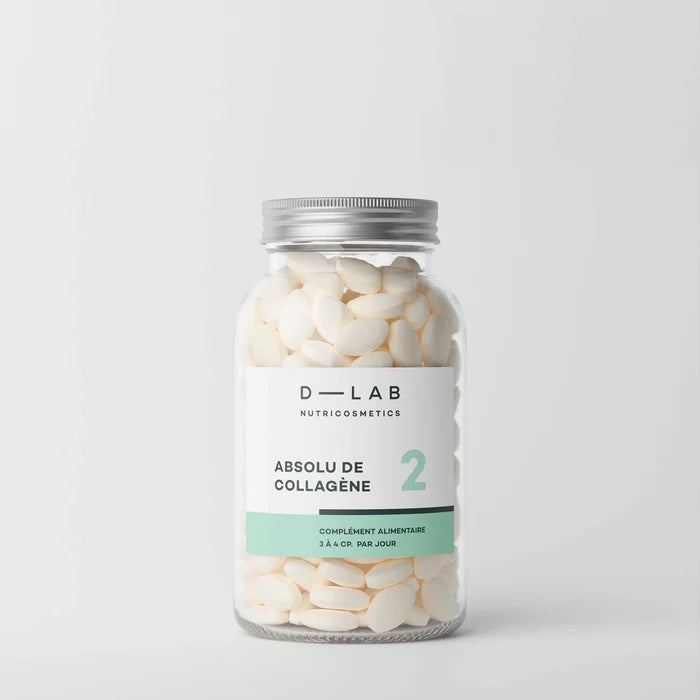 D-LAB Absolu de Collagène 1 mois – Anti-Âge & Fermeté Peau (Comprimés)