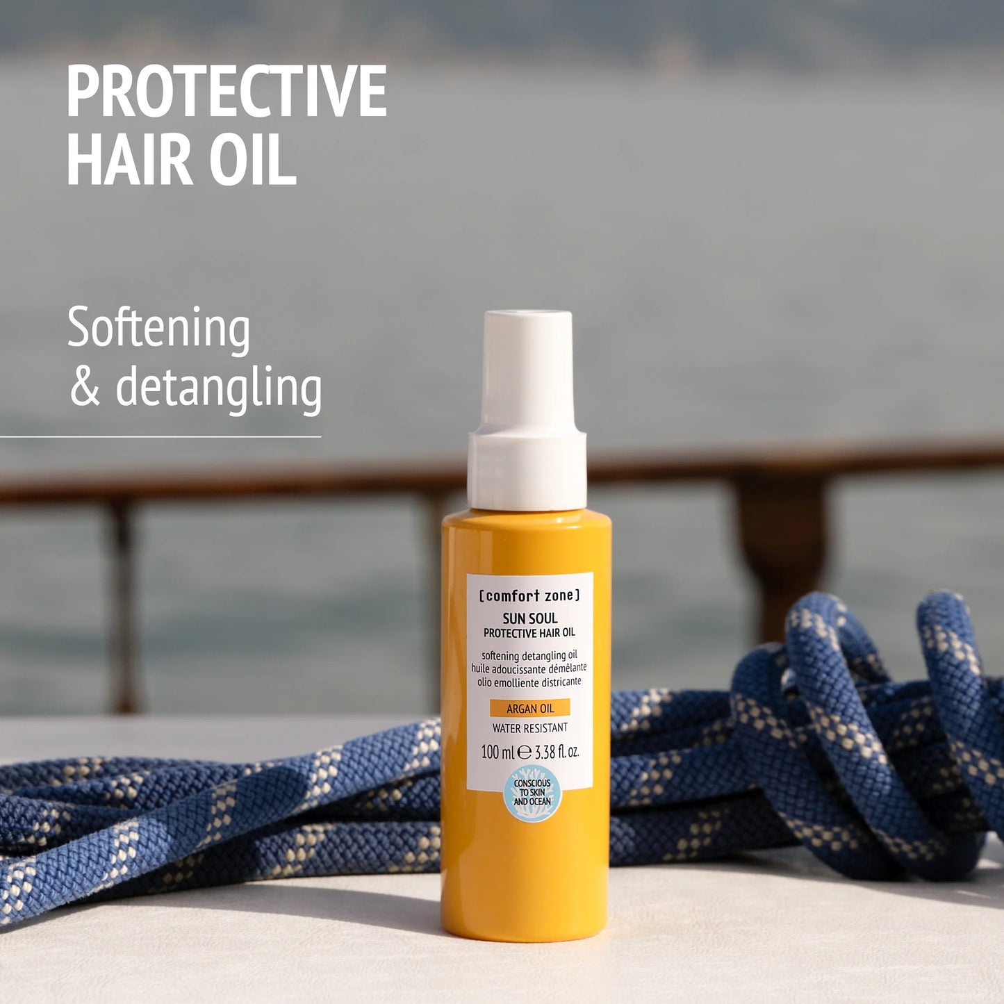 SUN SOUL PROTECTIVE HAIR OIL – Huile Protectrice Cheveux Soleil & Mer – 100 ml